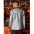 thumbnail image 4 of COOFANDY Mens Fashion Dress Suit Jacket Slim Fit Casual One Button Lapel Blazer Party Wedding Dinner Prom Tuxedo, 4 of 6