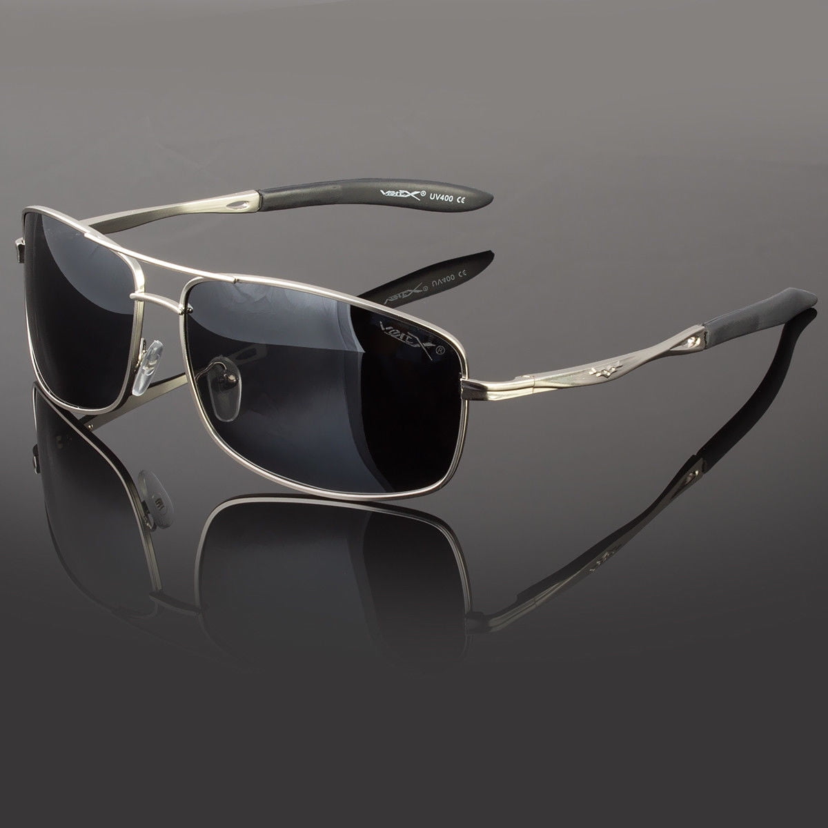 Sunny Shades Vertex Men's Classic Sunglasses Metal Driving Glasses