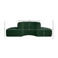 thumbnail image 7 of Meridian Furniture Arc Green Boucle Fabric Modular Sectional, 7 of 7