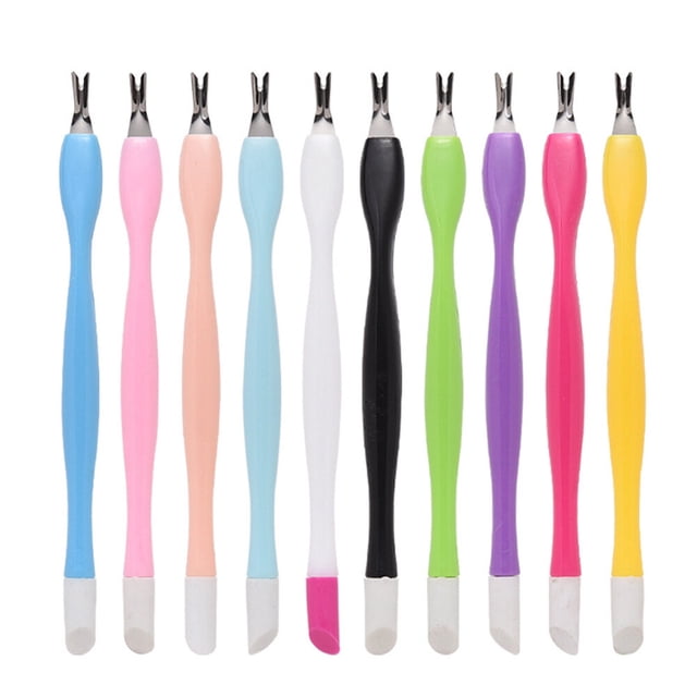 Miangastore Cuticle Nippers Professional Trimmer Dual-headed Structure 50pcs