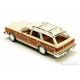 thumbnail image 3 of 1979 Chrysler LeBaron Town & Country Wagon, Brown And Cream 2-Tone - Motormax Premium American 73331 - 1/24 Scale, 3 of 4