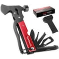 thumbnail image 4 of Camping Gear Multitool, Stocking Stuffers for Men, Christmas Mens Gifts for Dad Husband Boyfriend, 16 in 1 Camping Accessories Multitool Hatchet, Camping Tool with Axe,Hammer,Plier,Knife,Bottle Opene, 4 of 7