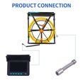 thumbnail image 2 of SYANSPAN 4.3-Inch Inspection Camera with 20m Cable, 17mm Snake Probe, 6 LED Lights for Sewer & Pipe Maintenance, No Recording, Battery Not Included, 2 of 7