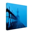 thumbnail image 2 of James McLoughlin 'Lighthouse at Night I' Canvas Art, 2 of 3