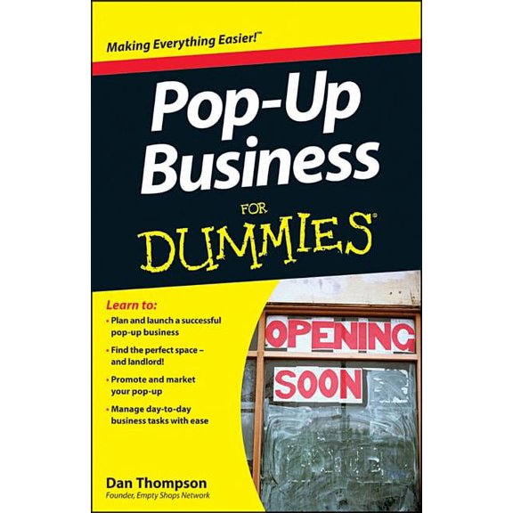 For Dummies: Pop-Up Business for Dummies (Paperback)