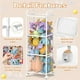 thumbnail image 3 of Organizador Oneyus para guardar animales de peluche, tubo de metal, color blanco, 3 of 7