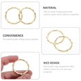 thumbnail image 4 of HLONK 7 Pcs Binder Clips Office Book Rings Circle Single Loose Leaf, 4 of 6