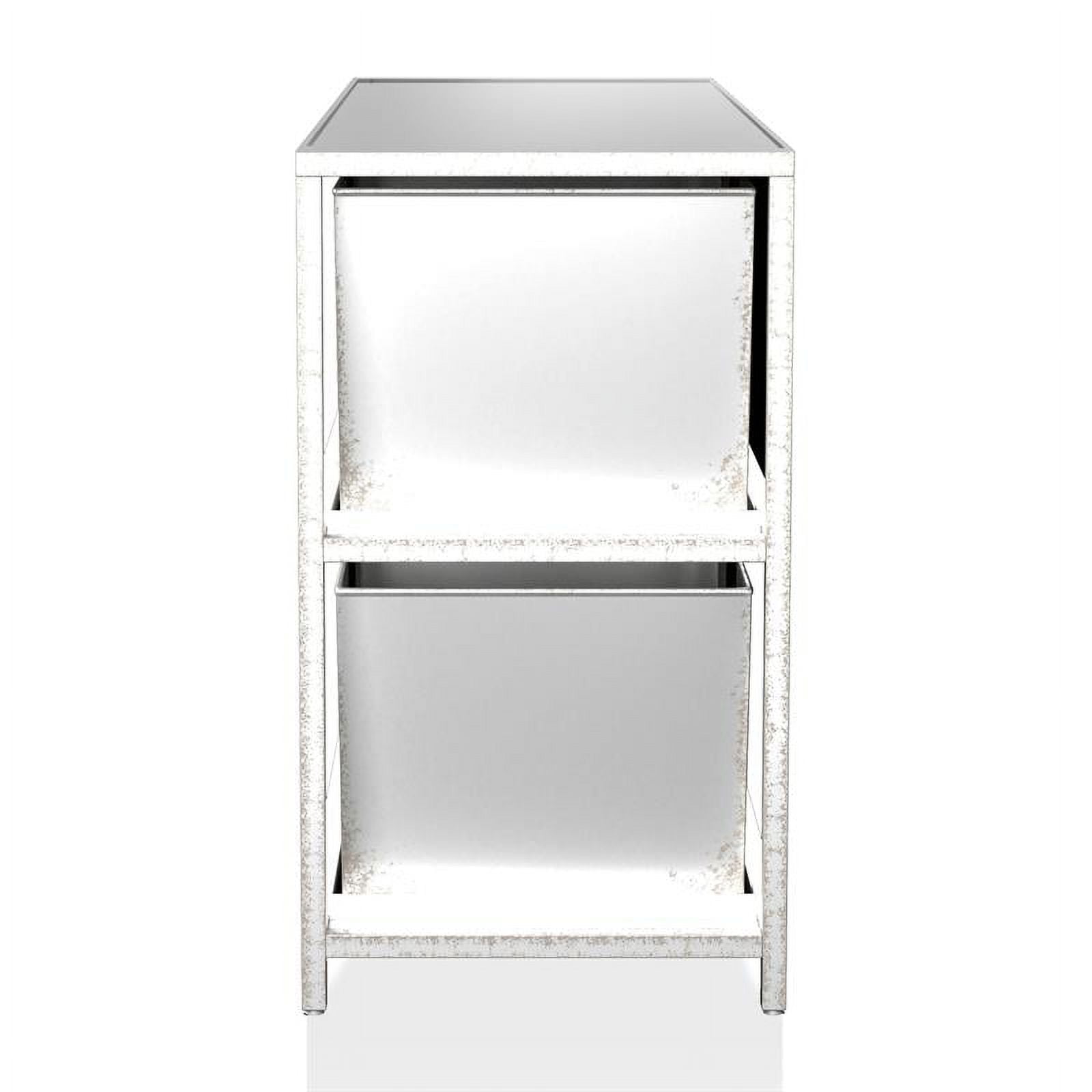 Copern Industrial 44-inch Metal 6-Bin Storage Shelf by Furniture of America  - On Sale - Bed Bath & Beyond - 15289762