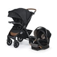 thumbnail image 1 of Chicco Bravo Primo Trio Travel System, cochecito de plegado rápido con Chicco KeyFit 35 Zip, asiento para automóvil infantil de uso extendido y cochecito combinado | Primavera/Negro, 1 of 5