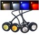 thumbnail image 1 of 10 unids/set 18mm estilo de coche Led ojo de águila luces de circulación diurna advertencia de estacionamiento luces antiniebla luz de señal de giro luz Led de coche Kuyhfg Sin marca, 1 of 3