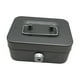 thumbnail image 3 of Caja con cerradura, cofre del tesoro, caja de ahorro, caja pequeña con cerradura para colección de recuerdos Gris, 3 of 9
