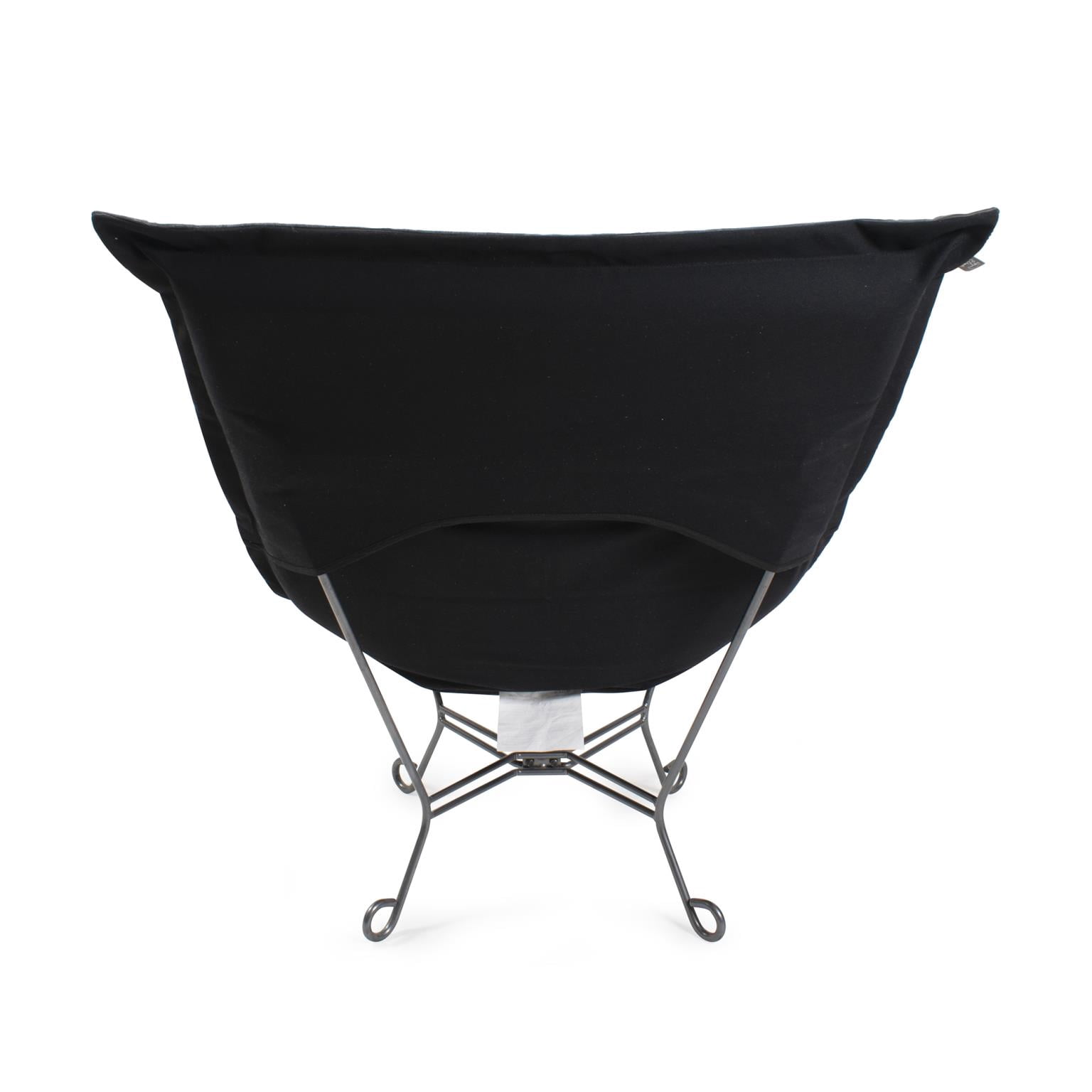 Puff Chair Pana Charcoal/Natural