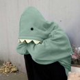 thumbnail image 4 of Unisex Shark Tooth Hoodie Pullover Loose Long Sleeve Oversized Hooded Sweatshirt for Men Women Cute Streetwear Tops with Pocket S‑XXL, 4 of 7