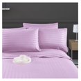thumbnail image 2 of saney King Stripe Sheet Set - Luxury Hotel 1800 Premier Bedding Sheets & Pillowcases - Ultra Soft Breathable & Cooling Bed Sheets - Wrinkle Resistant - 6 Piece Set - King, Lavender, 2 of 7