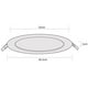 thumbnail image 5 of Estevez Luminaria LED para Empotrar FLAT ECO 12W 6500K Blanco – IP20, 5 of 7