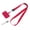red, variant on Ergonomic Comfortable Phone Security Straps Lanyard Nonslip Patches Holder Fit For Smartphone Case Daily Carry