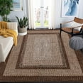 thumbnail image 7 of Tzou Modern Braid Print Washable Area Rugs 6x9ft with Anti-Slip TPR Back, Ultra-Thin Carpet for Living Room Bedroom Dining Room, 7 of 7