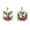Deer, variant on LUBUBU DIY Printed Christmas Creative Pattern Design Home Decoration Ceramic Pendant Two-piece Set (Double-sided Printing)-Snowman