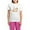 With Pink Pant, variant on CafePress - Roller Skate Girl Women's Light Pajamas - Women's Short Sleeve Print T-Shirt and Pants Light Cotton Pajama Set