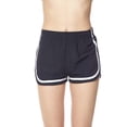 thumbnail image 3 of Women's Active Dolphin Hem Running Shorts Yoga Fitness Sport Elastic Waist Shorts, 3 of 6