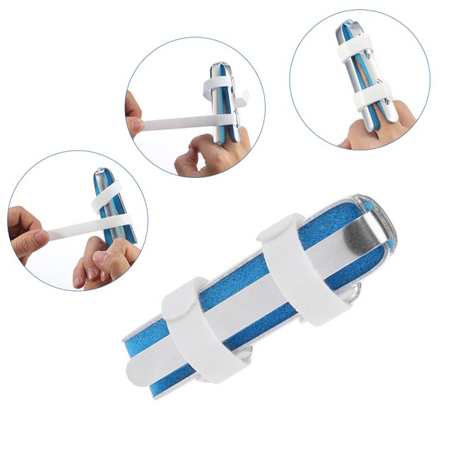 Férula de aluminio, férula de aluminio para dedo y mano, férula para dedo, férula para mano y dedo, férula maleable, recuperación de dedo, diseño elevado