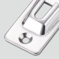 thumbnail image 3 of Wisewang Lock House Accessories for Windows House Doors Security Door Locks Gate Latches Exquisite Smooth Latching Bolts Silver 44x19mm 1Set, 3 of 6