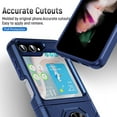 thumbnail image 2 of for Samsung Galaxy Z Flip 5 Case with Hinge Protection & Back Screen Protector,Samsung Z Flip 5 Full Cover Slim Phone Protection for Samsung Z Flip 5 5G(2023) (Blue), 2 of 13