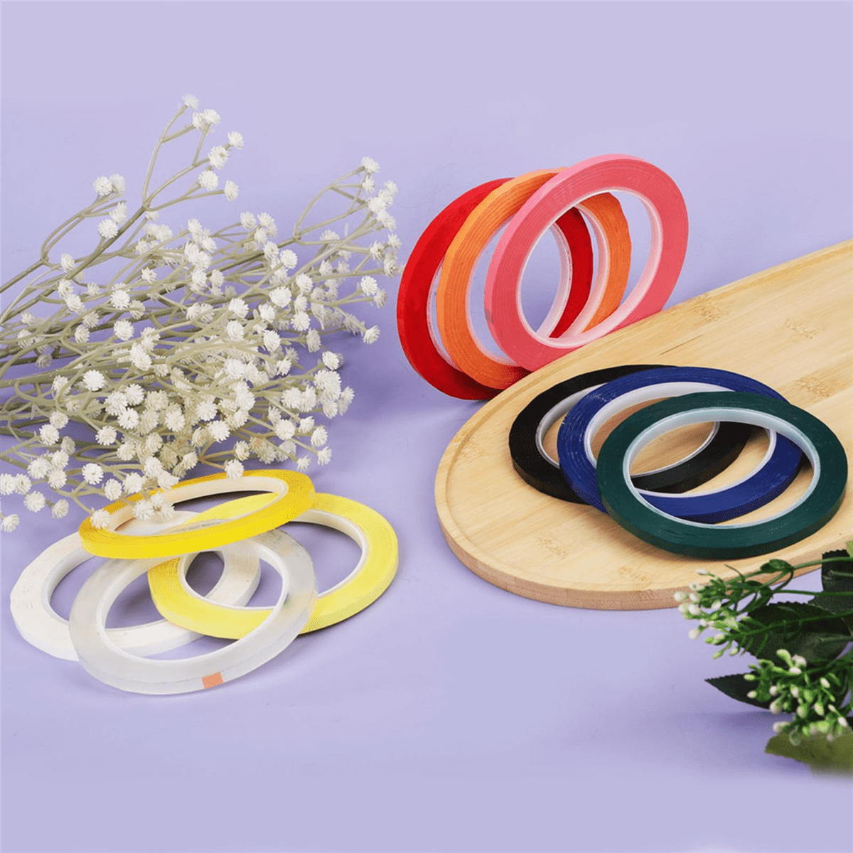 40 Rolls 10 Colors Autoclave Tape 216 Ft/L X 0.24 in/W Instruments Identification Tape Autoclavable 270 Fahrenheit