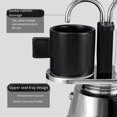thumbnail image 4 of Cafetera Moka de Doble Cabezal Acero Inoxidable, Conducto DIY, Moka, Herramienta Cocina, 4 of 5