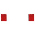 thumbnail image 3 of Yuarrent 100 Uds bolsa de Papel de aluminio envases cosméticos Rojo 7,5 x 10 cm 2Conjunto, 3 of 6