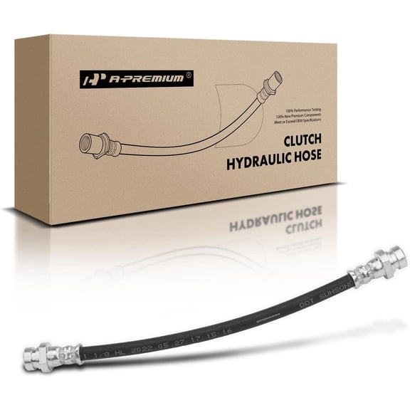 A-Premium Clutch Hydraulic Hose Line Compatible with Hyundai Accent 2012 L4 1.6L Petrol, Replace# 416401G010