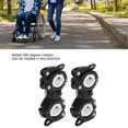 thumbnail image 3 of Versatile Cane Holder For Wheelchairs, Elderly Walkers, Mobility Scooters - Secure Convenient Storage Accessory With 360 Degree Rotation, ABS Material, 3 of 8