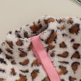 thumbnail image 4 of Okbabeha Toddler Baby Girl Boy Winter Outfit Clothes Fleece Coat Jacket Cardigan Fuzzy Thick Warm Sweater Top Shacket Outerwear, 4 of 7