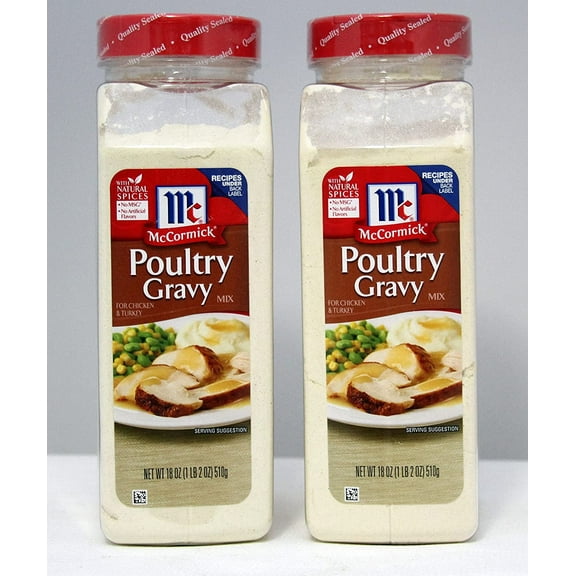 Mccormick Poultry Gravy, 18 Oz. (2 Pack)