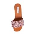 thumbnail image 4 of Steve Madden Brionna Slides Oversize Rhinestone Adorns Slip On Flat Sandals Pink (9.5, Pink), 4 of 6