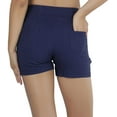 thumbnail image 5 of ToBeInStyle Women's Cotton-Blend Stretch Shorts, 5 of 5