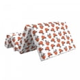 thumbnail image 2 of Sloth Foldable Mattress, Cartoon Animal Lays on Branch, 74.8" x 39.4", Salmon and Rosewood, by Ambesonne, 2 of 6