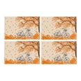 thumbnail image 2 of MKHERT Romantic Vintage Bicycle and Red Autumn Tree Placemats Table Mats for Dining Room Kitchen Table Decoration 12x18 inch,Set of 4, 2 of 4