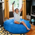 thumbnail image 5 of Jaxx Cocoon 4 Foot Bean Bag Chair and Crash Pad, Blueberry, 5 of 7