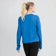 thumbnail image 5 of Women's Nike Powder Blue Los Angeles Chargers Modest Crop Performance Long Sleeve T-Shirt, 5 of 7