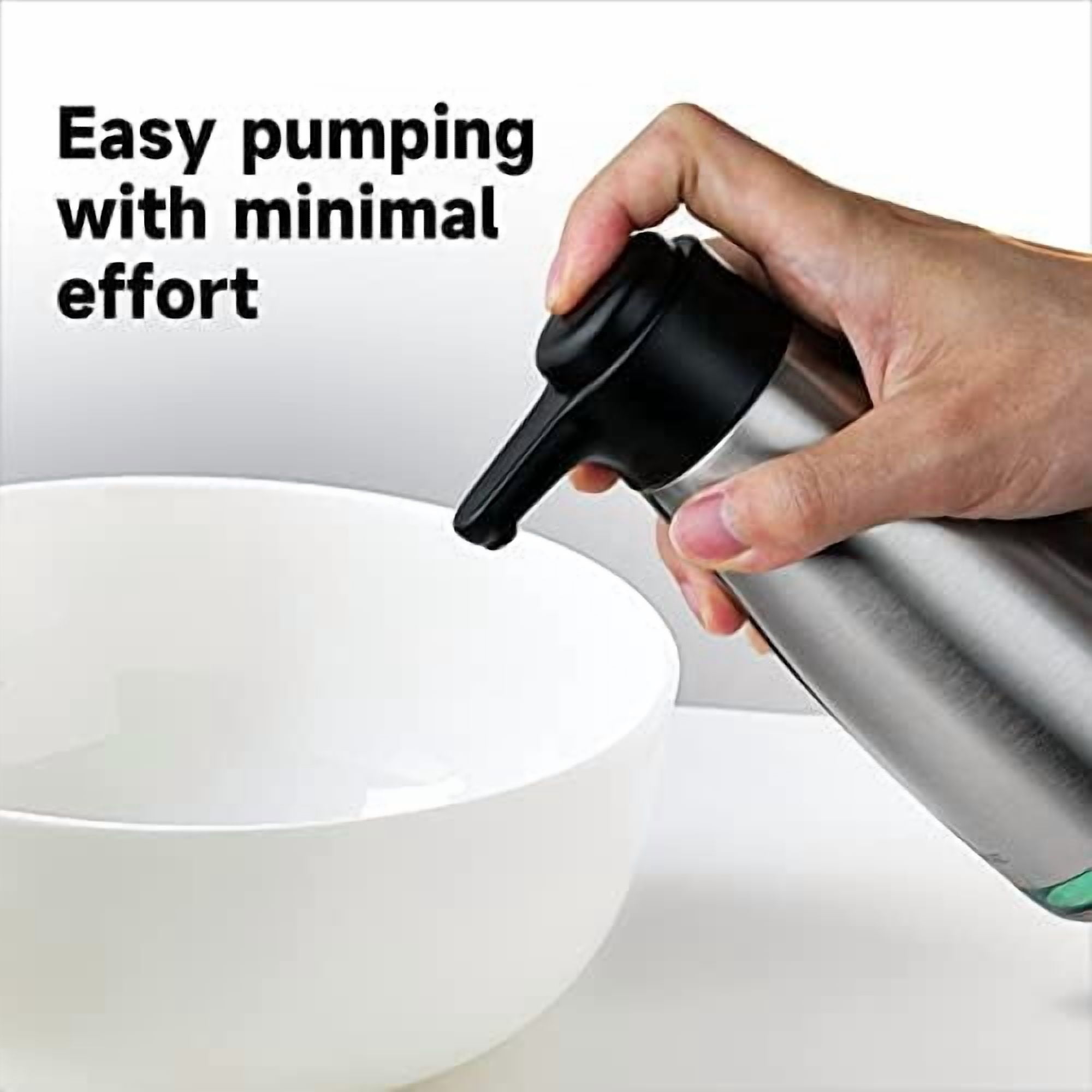 15fl.oz Stainless Steel Liquid Soap Dispenser for Dish and Hand Soap