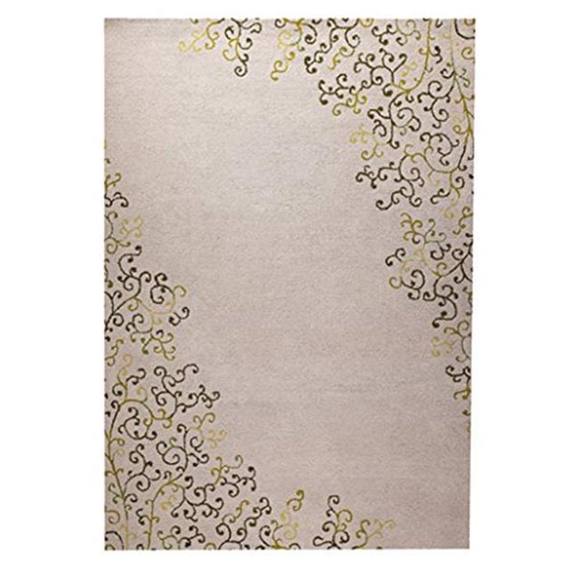 MAT Orange NOVSINGRN071091 Sina Green & Multi Color Rectangle Area Rug, 7 ft. 10 in. x 9 ft. 10 in.