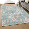 thumbnail image 6 of Addison Rugs Mayfield Premium Machine Washable Transitional Bohemian Spa Rectangle Rug, 10' x 14', 6 of 6