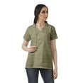 thumbnail image 1 of Moomaya Chemise Tunique Style Enveloppant pour Femmes en Coton Décontracté Col Classique Boutonné, 1 of 6