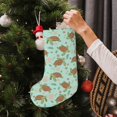 thumbnail image 5 of Defioc Cute Sea Turtles for Christmas Stockings 18" Personalized Holiday Stocking for Family, Farmhouse Decor, Xmas Tree Decoration, 1 Pack, 5 of 7
