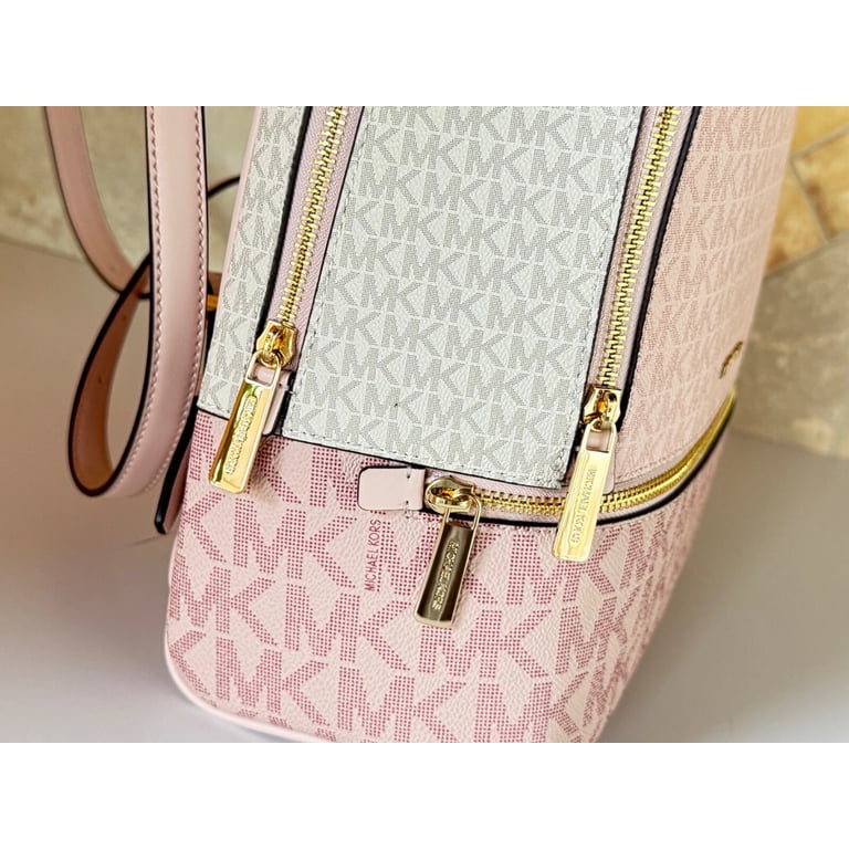 Michael Kors Rhea Medium Signature Logo Backpack M Powder  display picture 2
