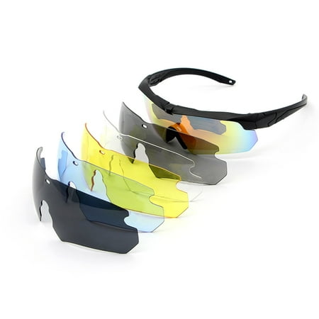 ALLOMN Shooting Glasses Bulletproof Tactical Crossbow Eye-Protection ...