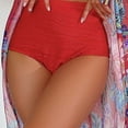 thumbnail image 4 of Swimsuit with Cover Up Set High Waist Bikinis 2024 3 Piece Bikini Set Cover Up Swimsuit for Women Long Sleeve Push Up Swimwear Beach Wear Bathing Suit Female Womens Swimwear Cover-ups, 4 of 9