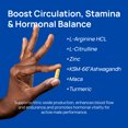 thumbnail image 6 of Selerb NAD+ Supplement for Men – With CoQ10, L-Carnitine, L-Arginine, Maca & Ashwagandha – Energy, Circulation & Prostate Support – 60 Capsules, 6 of 10