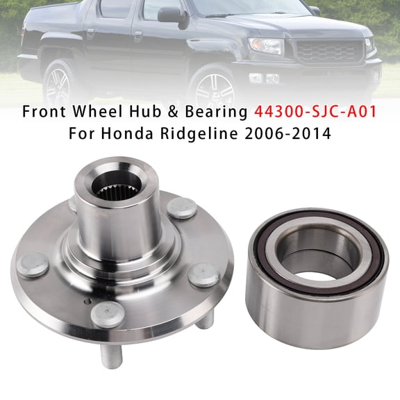Front Wheel Hub & Bearing 44300-SJC-A01 For Honda Ridgeline 2006-2014